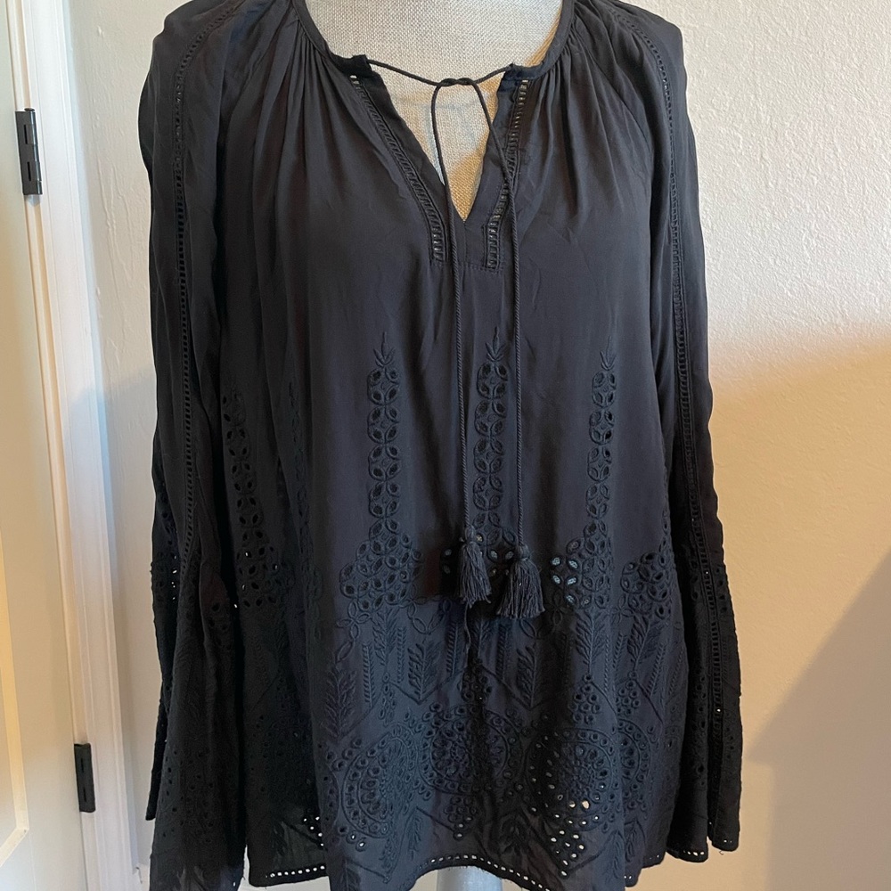 Lovestitch Black Lace Top